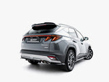 Rear Splitter (Vertical Bars) compatible with Hyundai Tucson Mk4 Facelift