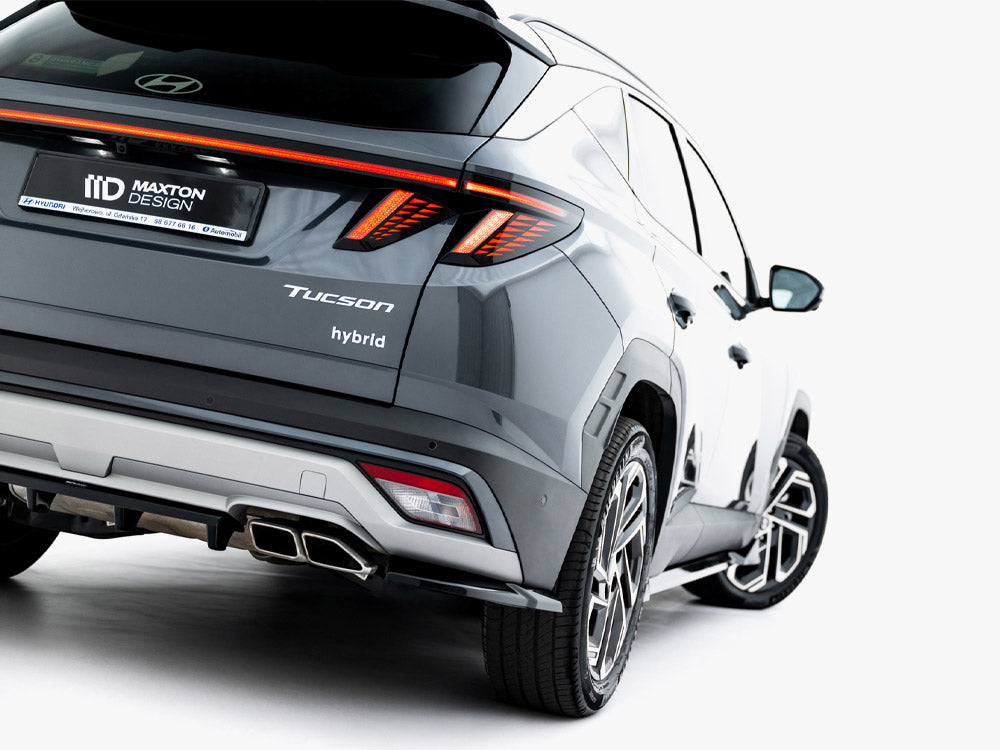 Rear Splitter (Vertical Bars) compatible with Hyundai Tucson Mk4 Facelift