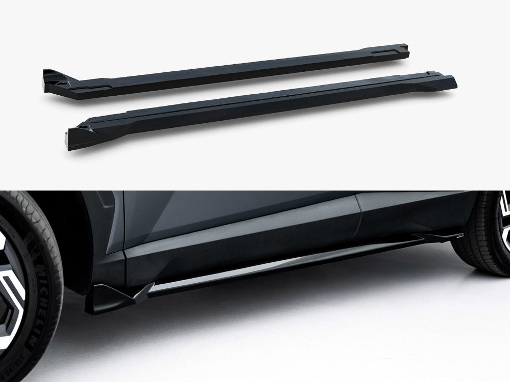 Side Skirt Diffusers compatible with Hyundai Tucson Mk4 Facelift