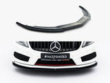 Front Splitter compatible with Mercedes W176 AMG Line Pre-Facelift
