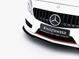 Front Splitter compatible with Mercedes W176 AMG Line Pre-Facelift