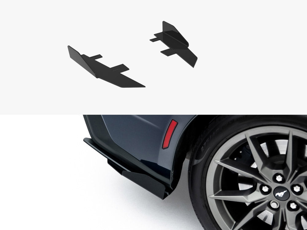 Rear Side Flaps compatible with Ford Mustang Dark Horse Mk7