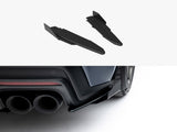 Street PRO Rear Side Splitters + Flaps compatible with Ford Mustang Dark Horse Mk7