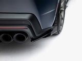 Street PRO Rear Side Splitters + Flaps compatible with Ford Mustang Dark Horse Mk7