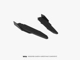 Street PRO Rear Side Splitters + Flaps compatible with Ford Mustang Dark Horse Mk7