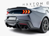 Street PRO Rear Side Splitters compatible with Ford Mustang Dark Horse Mk7