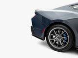 Street PRO Rear Side Splitters compatible with Ford Mustang Dark Horse Mk7