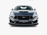 Street PRO Front Splitter + Flaps compatible with Ford Mustang Dark Horse Mk7