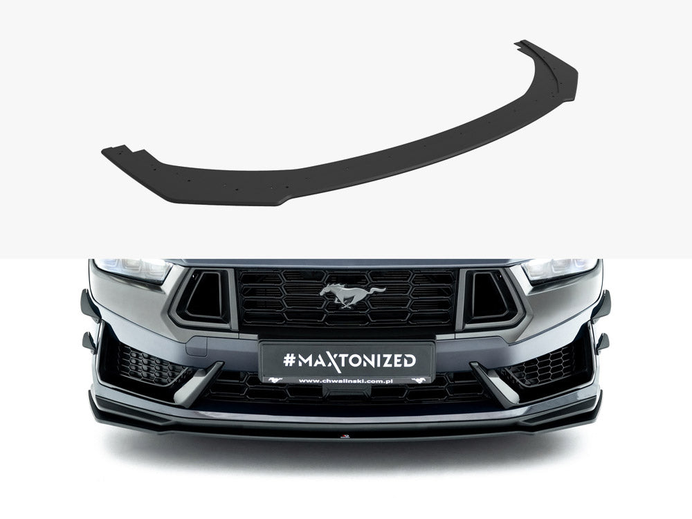 Street PRO Front Splitter compatible with Ford Mustang Dark Horse Mk7