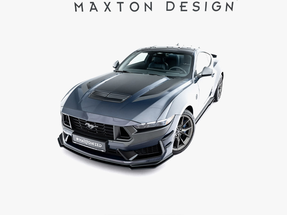 Street PRO Front Splitter compatible with Ford Mustang Dark Horse Mk7