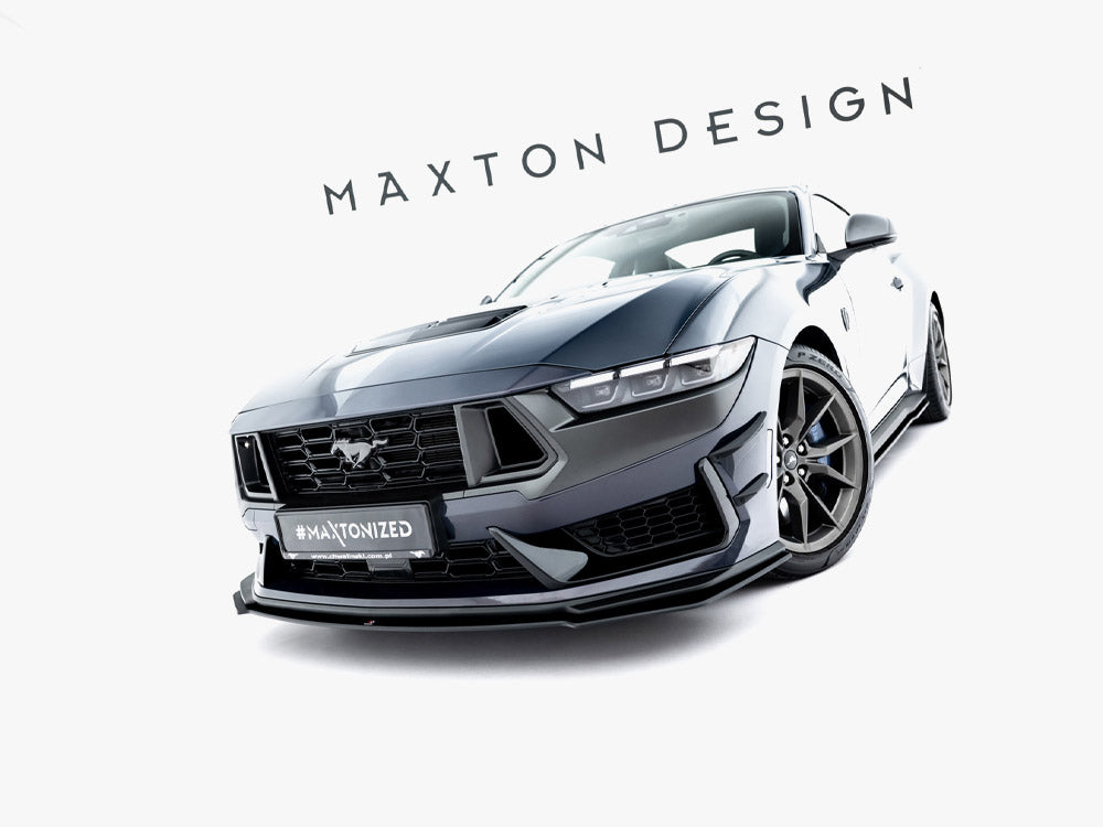 Street PRO Front Splitter compatible with Ford Mustang Dark Horse Mk7