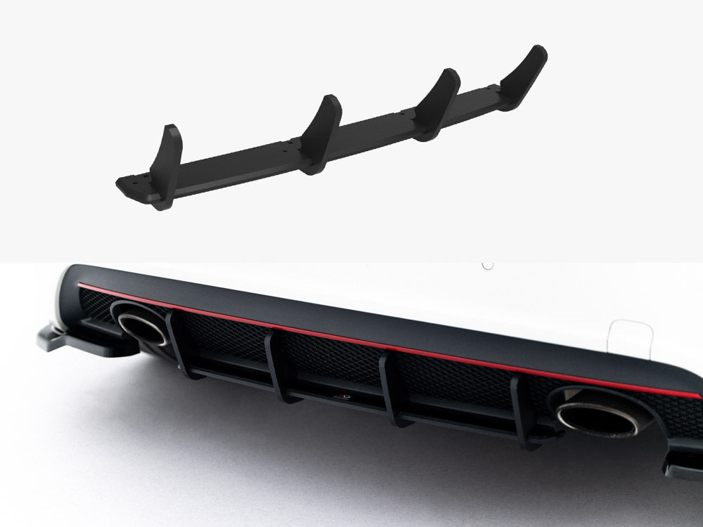 Street PRO Rear Diffuser compatible with Mercedes-Benz A AMG Line W176