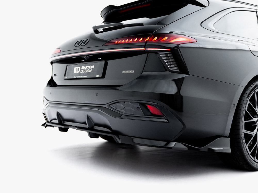 Rear Splitter (Vertical Bars) V.2 compatible with Audi A6 S Line C9
