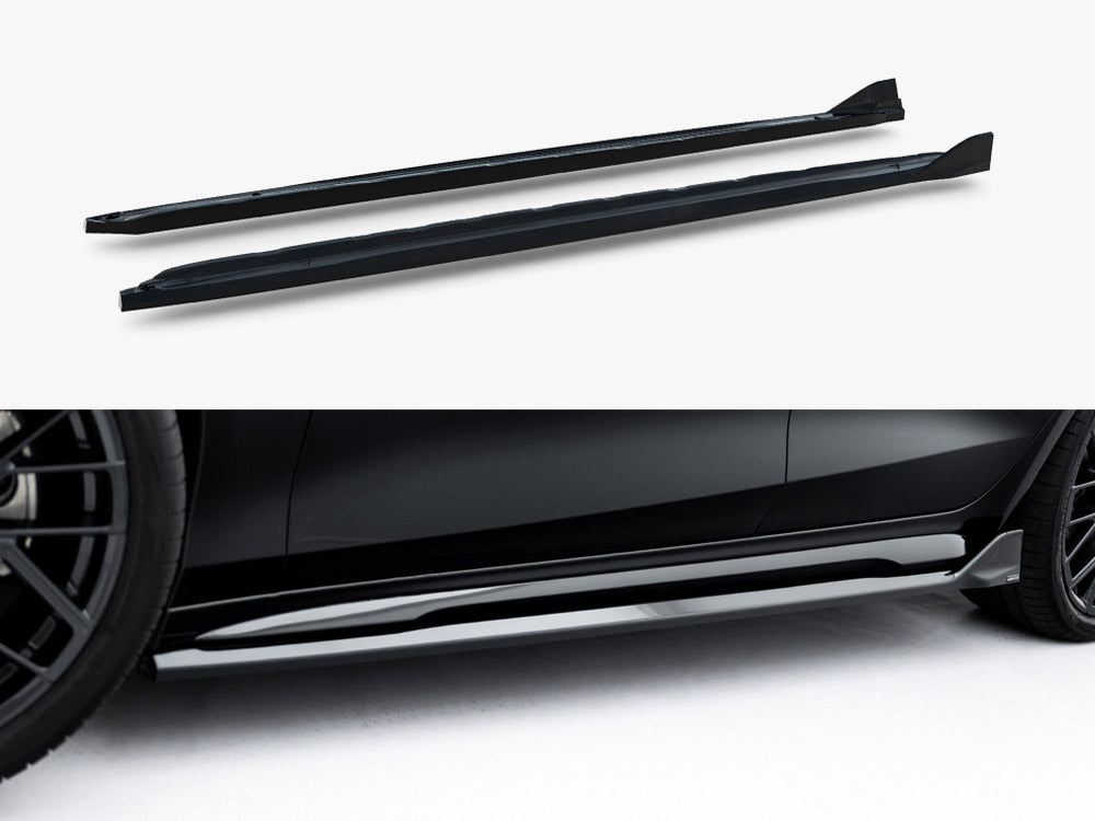Side Skirt Diffusers V.2 compatible with Audi A6 S Line C9