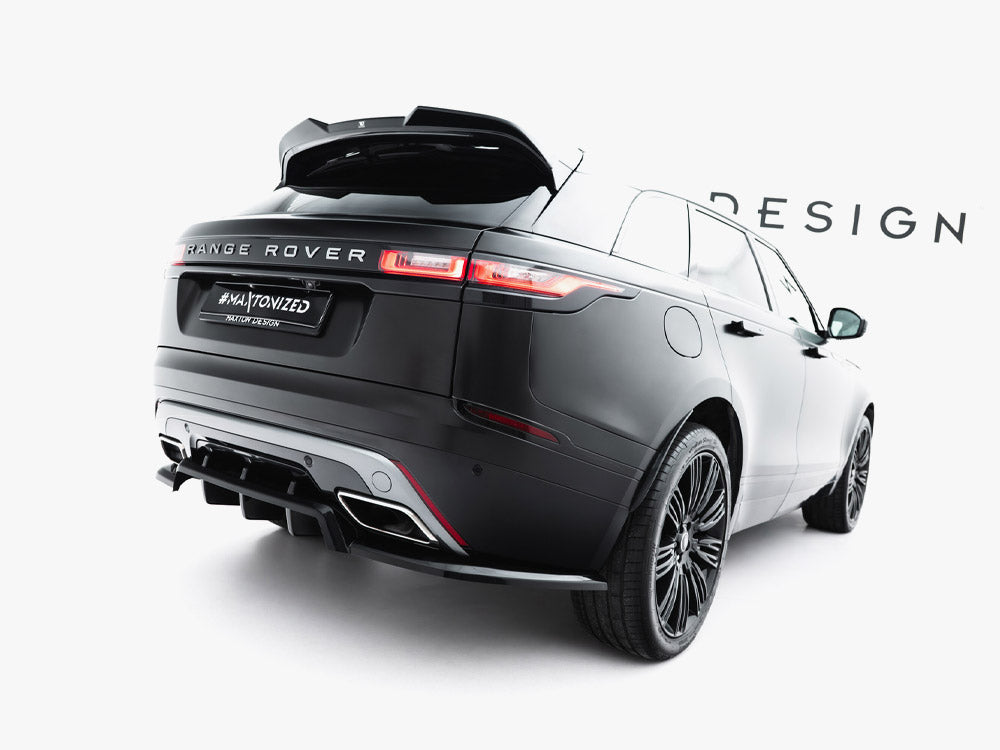 Rear Splitter (Vertical Bars) V.3 compatible with Land Rover Range Rover Velar R-Dynamic Mk1