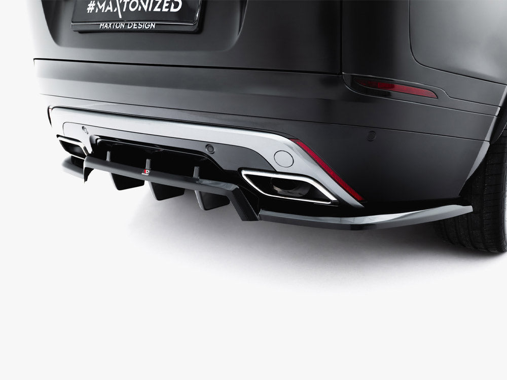 Rear Splitter (Vertical Bars) V.3 compatible with Land Rover Range Rover Velar R-Dynamic Mk1