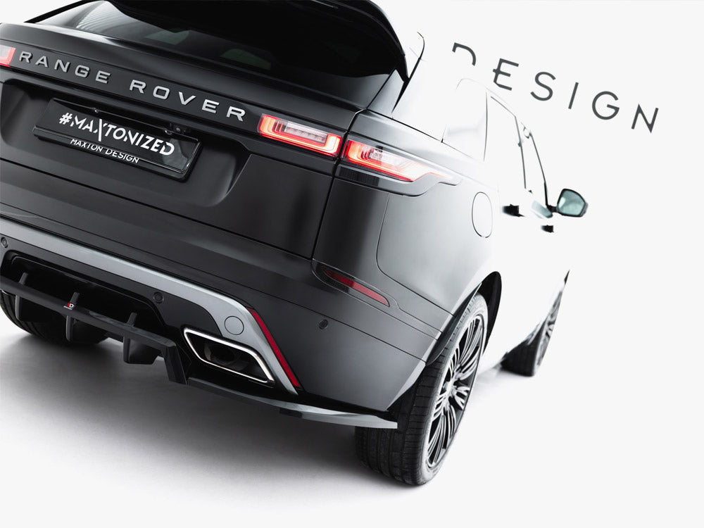 Rear Splitter (Vertical Bars) V.3 compatible with Land Rover Range Rover Velar R-Dynamic Mk1