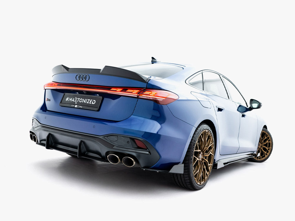 Street PRO Rear Side Splitters + Flaps compatible with Audi S5 Sedan / Avant B10