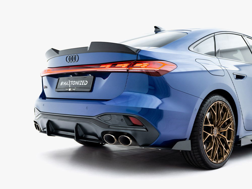 Street PRO Rear Side Splitters + Flaps compatible with Audi S5 Sedan / Avant B10