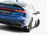 Street PRO Rear Side Splitters + Flaps compatible with Audi S5 Sedan / Avant B10