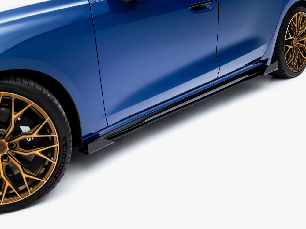 Street PRO Side Skirt Diffusers + Flaps compatible with Audi A5 S Line / S5 Sedan / Avant B10