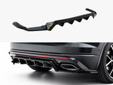 Rear Splitter (Vertical Bars) compatible with Volkswagen Touareg R-Line Mk3 Facelift