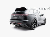 Rear Splitter (Vertical Bars) compatible with Volkswagen Touareg R-Line Mk3 Facelift