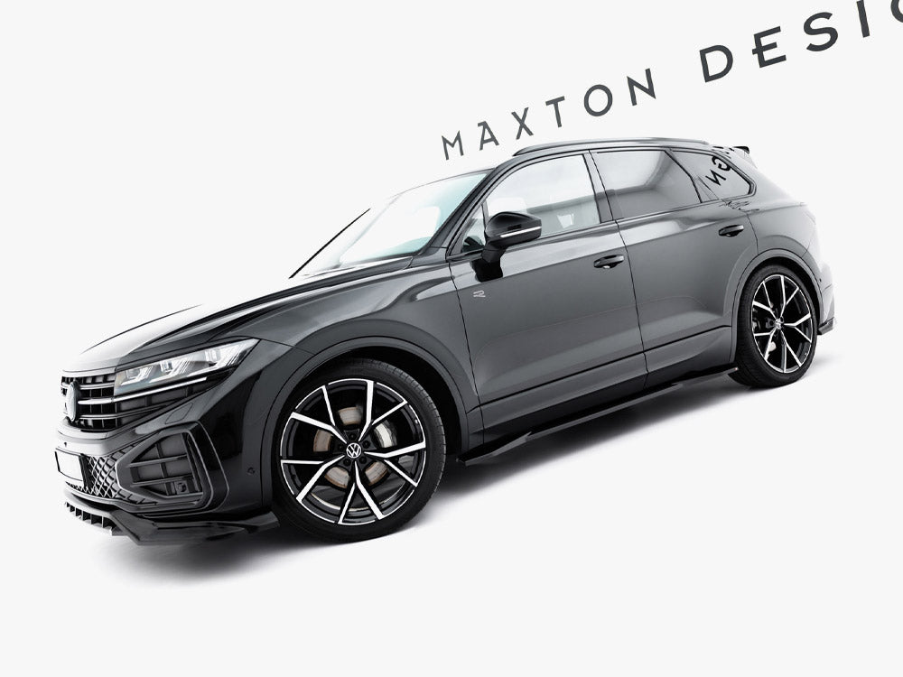 Side Skirt Diffusers compatible with Volkswagen Touareg R-Line Mk3 Facelift