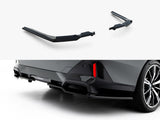 Rear Splitter (Vertical Bars) V.2 compatible with BMW 5 / i5 M-Pack Sedan / Touring G60 / G61
