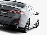 Rear Splitter (Vertical Bars) V.2 compatible with BMW 5 / i5 M-Pack Sedan / Touring G60 / G61
