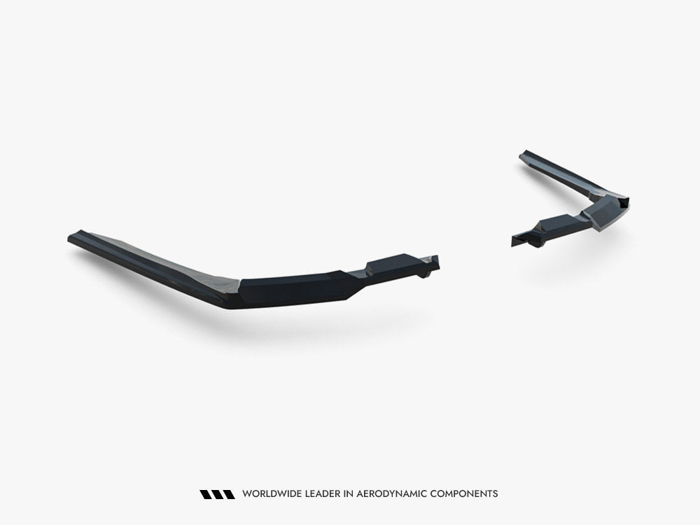 Rear Splitter (Vertical Bars) V.2 compatible with BMW 5 / i5 M-Pack Sedan / Touring G60 / G61
