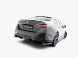 Rear Splitter (Vertical Bars) V.1 compatible with BMW 5 / i5 M-Pack Sedan / Touring G60 / G61