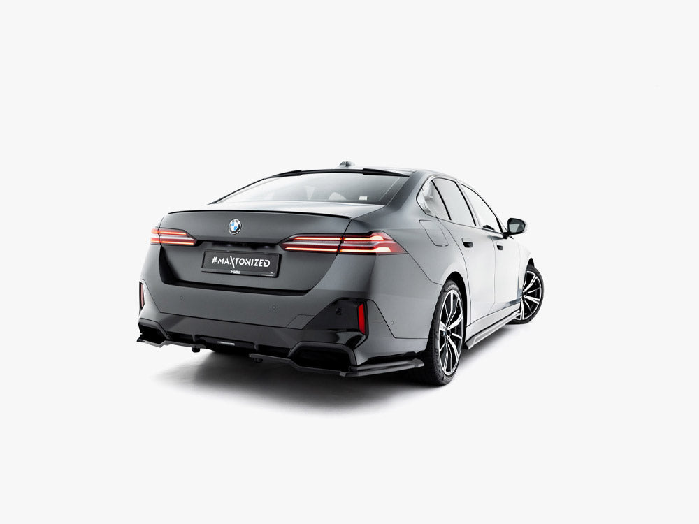 Rear Splitter (Vertical Bars) V.1 compatible with BMW 5 / i5 M-Pack Sedan / Touring G60 / G61