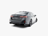 Rear Splitter (Vertical Bars) V.1 compatible with BMW 5 / i5 M-Pack Sedan / Touring G60 / G61