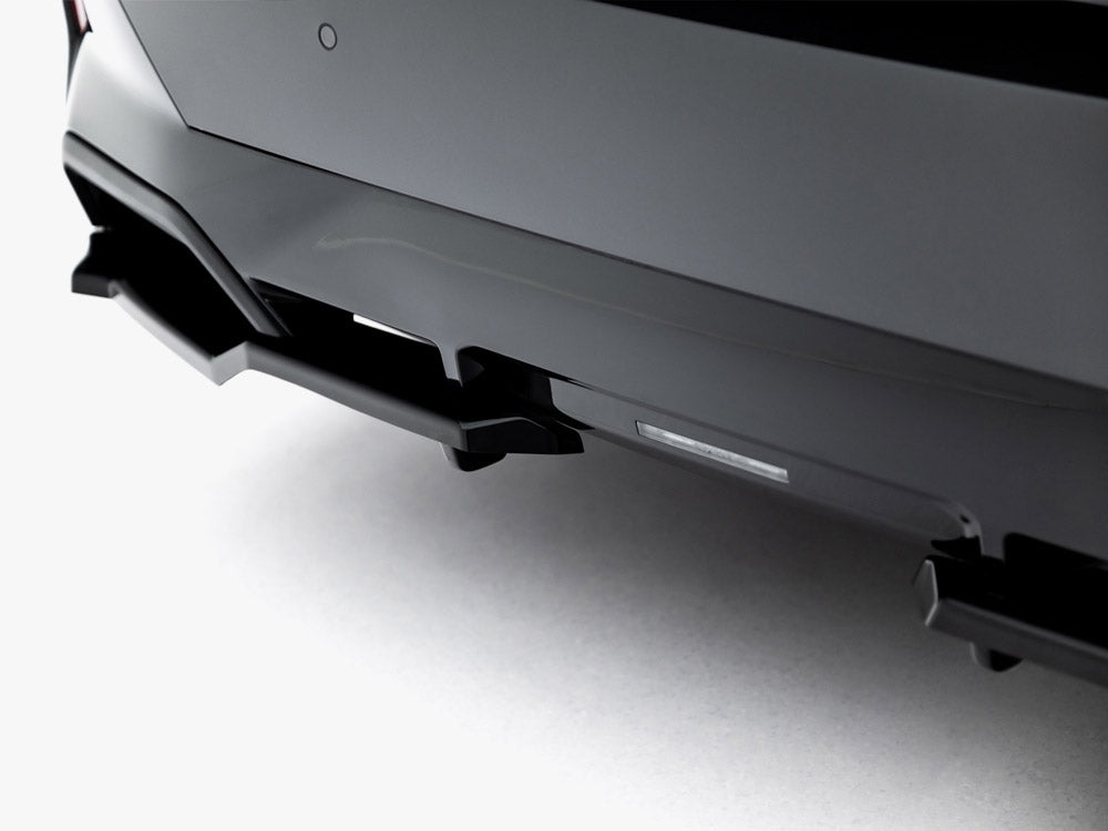 Rear Splitter (Vertical Bars) V.1 compatible with BMW 5 / i5 M-Pack Sedan / Touring G60 / G61