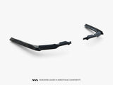 Rear Splitter (Vertical Bars) V.1 compatible with BMW 5 / i5 M-Pack Sedan / Touring G60 / G61