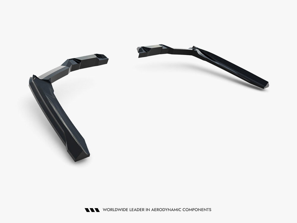 Rear Splitter (Vertical Bars) V.1 compatible with BMW 5 / i5 M-Pack Sedan / Touring G60 / G61