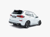 Rear Splitter (Vertical Bars) V.2 compatible with BMW X5 M-Pack G05 Facelift