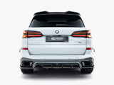 Rear Splitter (Vertical Bars) V.2 compatible with BMW X5 M-Pack G05 Facelift