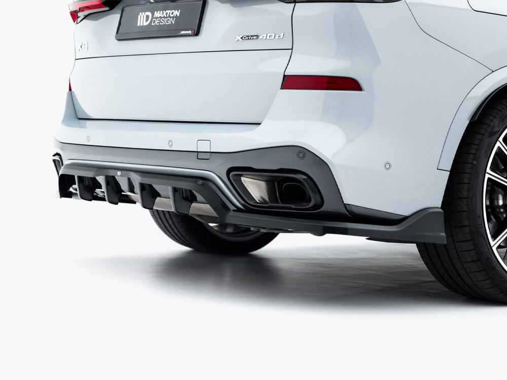 Rear Splitter (Vertical Bars) V.2 compatible with BMW X5 M-Pack G05 Facelift