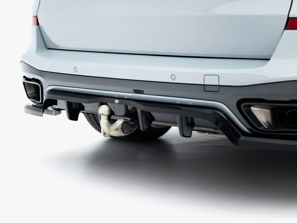 Rear Splitter (Vertical Bars) V.2 compatible with BMW X5 M-Pack G05 Facelift