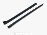 Side Skirts Diffusers V.3 compatible with Tesla Model 3 Mk1 / Mk1 Facelift