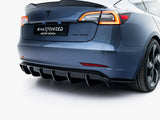 Rear Valance V.2 compatible with Tesla Model 3