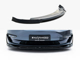 Front Splitter V.3 compatible with Tesla Model 3