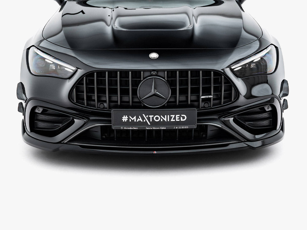 Front Bumper Wings (Canards) compatible with Mercedes-AMG CLE 53 C236