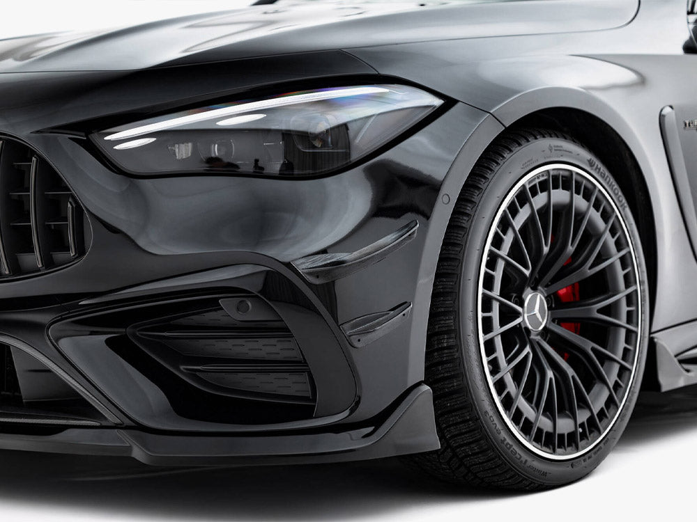 Front Bumper Wings (Canards) compatible with Mercedes-AMG CLE 53 C236