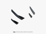 Front Bumper Wings (Canards) compatible with Mercedes-AMG CLE 53 C236