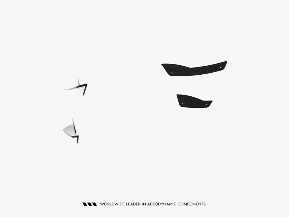 Front Bumper Wings (Canards) compatible with Mercedes-AMG CLE 53 C236