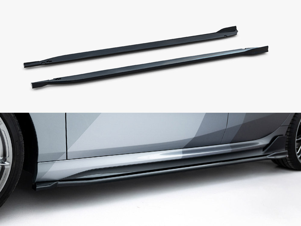 Side Skirt Diffusers V.2 compatible with BMW M135i M Performance F70