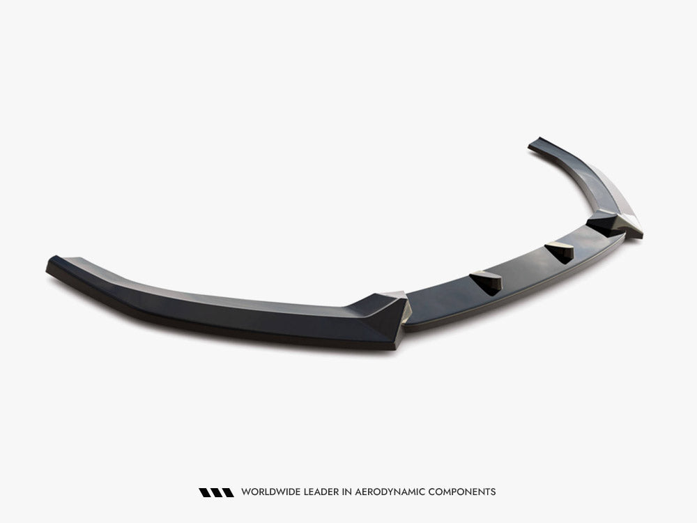 Front Splitter V.1 compatible with Audi S3 / A3 S Line Sportback 8V Facelift